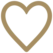icon herz gold